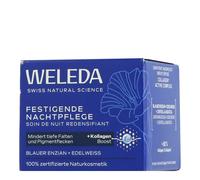 Weleda - Blauer Tratamiento reafirmante de noche Genciana y Edelweiss Cremas de noche 40 ml unisex