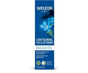 Weleda Crema lifting para contorno de ojos y labios Genciana azul y Pensamiento alpino