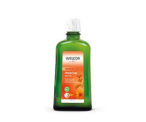 WELEDA - Deportes de recuperación de baño de Weleda para el árnica 200 ml | Extracto de flor de árnica, extracto de hoja de abedul, recuperación después del ejercicio, alivia los músculos doloridos