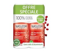 Weleda Desodorante de granada Roll-on 24H 2 x 50 ml