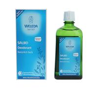 WELEDA - Desodorante de salvia con aceites esenciales, desodorante natural y natural, desodorante sin cerrar los poros, sin sales de aluminio, recambio (1 x 200 ml)