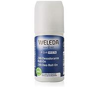 Weleda - Desodorante Roll On Men, Neutraliza y Previene los Olores Corporales Desagradables, 24 Horas de Protección, para Hombre, 100% Natural, Sin Sales de Aluminio, Aroma Masculino, Vegano - 50 ml