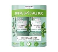 Weleda Desodorante en barra de eucalipto menta, 2 unidades (2 x 50 g)