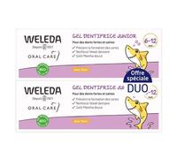 Weleda Duo Junior Pasta de Dientes en Gel - 2x50 ml