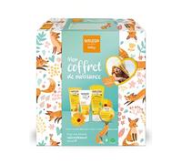 WELEDA - Estuche de regalo para nacimiento - Cuidado suave para el baño diario - Limpia y protege - NATRUE - 200 ml + 75 ml + 75 ml + 25 g
