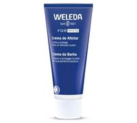 Weleda - For Men Crema de Afeitar Suave BIO 75 ml | Leche de cabra, almendra, ablanda la barba, protege la piel, para hombre, piel sensible, BIO, afeitado suave