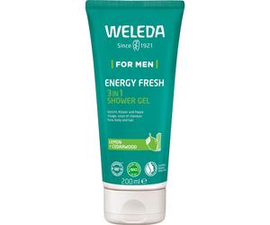 Weleda For Men Energy Fresh Gel Douche 3 en 1 200ml