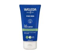 Weleda - FOR MEN Gel Limpiador 2 en 1 Rostro & Barba, Limpieza Profunda de Poros para Hombre, Con Extracto de Corteza de Sauce y Regaliz, Para Todo Tipo de Piel - 100 ml