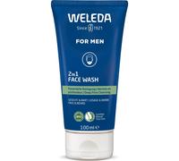 Weleda - FOR MEN Gel Limpiador 2 en 1 Rostro & Barba, Limpieza Profunda de Poros para Hombre, Con Extracto de Corteza de Sauce y Regaliz, Para Todo Tipo de Piel - 100 ml
