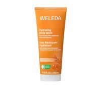 Weleda - Gel de Ducha Cremoso de Espino Amarillo, con Aceites de Sésamo y Coco, Hidrata y Renueva la Piel, Aroma a Naranja y Mandarina, para Todo Tipo de Pieles, Vegano y 100% Biodegradable - 200 ml
