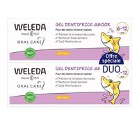 Weleda Gel Dentífrico Junior 6-12 Años con Flúor 2x50 ml