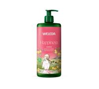 Weleda Gel de ducha cremoso Happiness – Pomelo, mandarina y lima – Natural y vegano – 750 ml