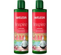Weleda - Inspire, Gel de Ducha Cremoso de Granada, Limpia Suavemente la Piel, Sensación de Relajante y Estimulante, con Granada y Vainilla, Natural, Vegano, Todo Tipo de Pieles - 400 ml (Paquete de 2)