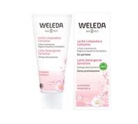 Weleda - Leche Limpiadora Calmante Almendra, Limpia Suavemente la Piel y Regula el Equilibrio Hidrolipídico, con Aceite de Almendras Dulces y de Hueso de Ciruela, Natural, Sin Perfume - 75 g
