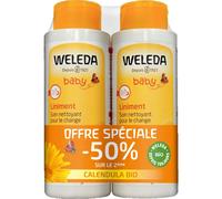 Weleda Linimento Limpiador Bio Bebé 2x400ml