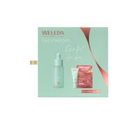 Weleda Cell Longevity Set Hydra Glow (sérum de 30 ml + crema de 20 ml + parches para los ojos, 1 par)