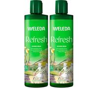 Weleda - Refresh, Gel de Ducha Cremoso de Citrus, Limpia Suavemente la Piel, Sensación de Energizante y Revitalizante, con Limón y Litsea Cubeba, Natural, Vegano, Todo Tipo de Pieles - 400 ml