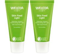 WELEDA Skin Food Light Crema Hidratante, Nutrición Intensiva y Textura Ligera, con Aceite de Girasol Orgánico, 75 ml, El embalaje puede variar (Paquete de 2)