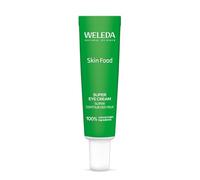 WELEDA Skin Food Super Augenpflege Creme mit Koffein und Hyaluronsäure, reduziert Augenringe und Schwellungen, 12 ml Crema