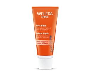 Weleda - Sport Bálsamo para los Pies Mirra y Caléndula 75 ml | Mirra, caléndula, reduce fatiga, mantiene pies frescos, bálsamo para pies, todo tipo de piel, 100% natural, vegano