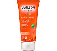 Weleda - Sport Gel de Ducha con Extracto de Árnica 200 ml | Árnica, Aceites Esenciales, Limpieza Suave, Efecto Refrescante, Todo Tipo de Piel, Fórmula Vegana, Después del Ejercicio
