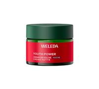 Weleda - Youth Power Crema de Noche Reafirmante y Regeneradora 40 ml | Efecto Lifting, Antioxidante, Astaxantina, Granada, Péptidos de Maca, Karité, Nutrición, Piel Madura, Vegana