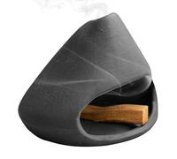 Welhammsae Palo Santo Holder, Quemador de Incienso de Cerámica Hecho a Mano para Madera Sagrada, Salvia y Incienso en Cono, Quemador Palo Santo Cónico para Yoga, Meditación, Purificación Energética