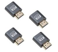 Welight Adaptador HDMI Dummy 4K (4 Pack) Simulador de Pantalla de visualización para GPU Oculus Rift HTC Vive Raspberry Pi