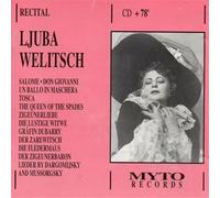 WELITSCH LJUBA (soprano) - Ljuba Welitsch - Recital