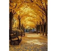 WELIWE 5D Pintura de Diamante Kits DIY diamantes de imitación PinturaKit de Arte Adultos y Niños Decoración de La Pared Del Hogar Banco de parque 40x50 cm