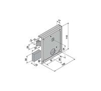 Welka 16070-10 - 055 Para Bloquear Puertas, 3 Mandato, Pestillo, 55 Mm