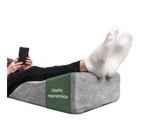 Well B4 Almohada para piernas hinchadas con Varices PLANO - Cojin reposapiernas, dolor de espalda y rodillas, cuña para piernas pesadas, mejora la circulación, ergonomico, transpirable lavable