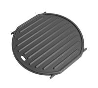WELL GRILL Sear Grate Plancha de Hierro Fundido para Weber Spirit II 210/310, GS4 Genesis II E-310 Series, Placa reversible para Weber Gourmet BBQ System 57 cm
