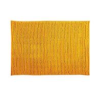 Well Home Alfombra de baño 'Oruga' en Microfibra, en Color azafrán, Dimensiones 40x60 cm