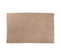 Well Home Alfombra de baño 'Oruga' en Microfibra, en Color Capuchino, Dimensiones 50x80 cm