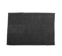 Well Home Alfombra de baño 'Oruga' en Microfibra, en Color Gris, Dimensiones 40x60 cm