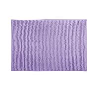 Well Home Alfombra de baño 'Oruga' en Microfibra, en Color Lavanda, Dimensiones 40x60 cm