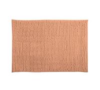 Well Home Alfombra de baño 'Oruga' en Microfibra, en Color melocotón, Dimensiones 50x80 cm