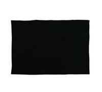 Well Home Alfombra de baño 'Oruga' en Microfibra, en Color Negro, Dimensiones 60x90 cm