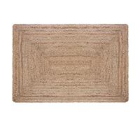 WELL HOME - Alfombra de yute Historia natural 60x90 cm