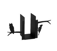 Well Home Apoya Libros Metal con Estilo de Aves nocturnas