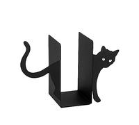 Well Home Apoya Libros Metal con Estilo de Gato