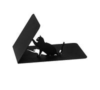 Well Home Apoya Libros Metal con Estilo felino