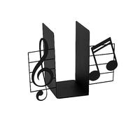 Well Home Apoya Libros Metal con Estilo Musical