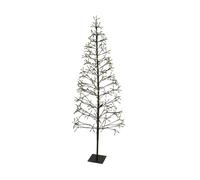 Well Home Árbol de Navidad en Forma de A con 9 Ramas y 160 Luces LED y una Altura de 120cm