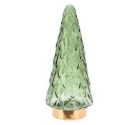 Well Home Árbol Decorativo con LED Verde - H.24 cm iluminación de Navidad, decoración de Invierno