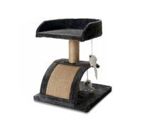 Well home - árbol para gatos con rascadores de sisal, plataforma y caseta 31x12x34,5cm