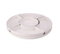 Well home bandeja melamina en 2 colores blanco o gris