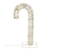 Well home bastón de caramelo luminoso con 400 micro led 75x10x34cm