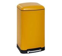 WELL HOME - Basura Metal 30 l Naranja Ariane Transparente